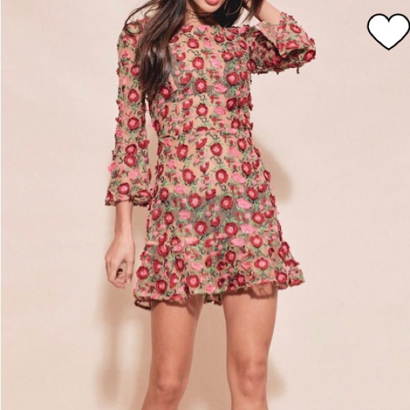 For Love And Lemons Dresses & Skirts - 🍋 For Love & Lemons Amelia Swing Dress Floral Size S